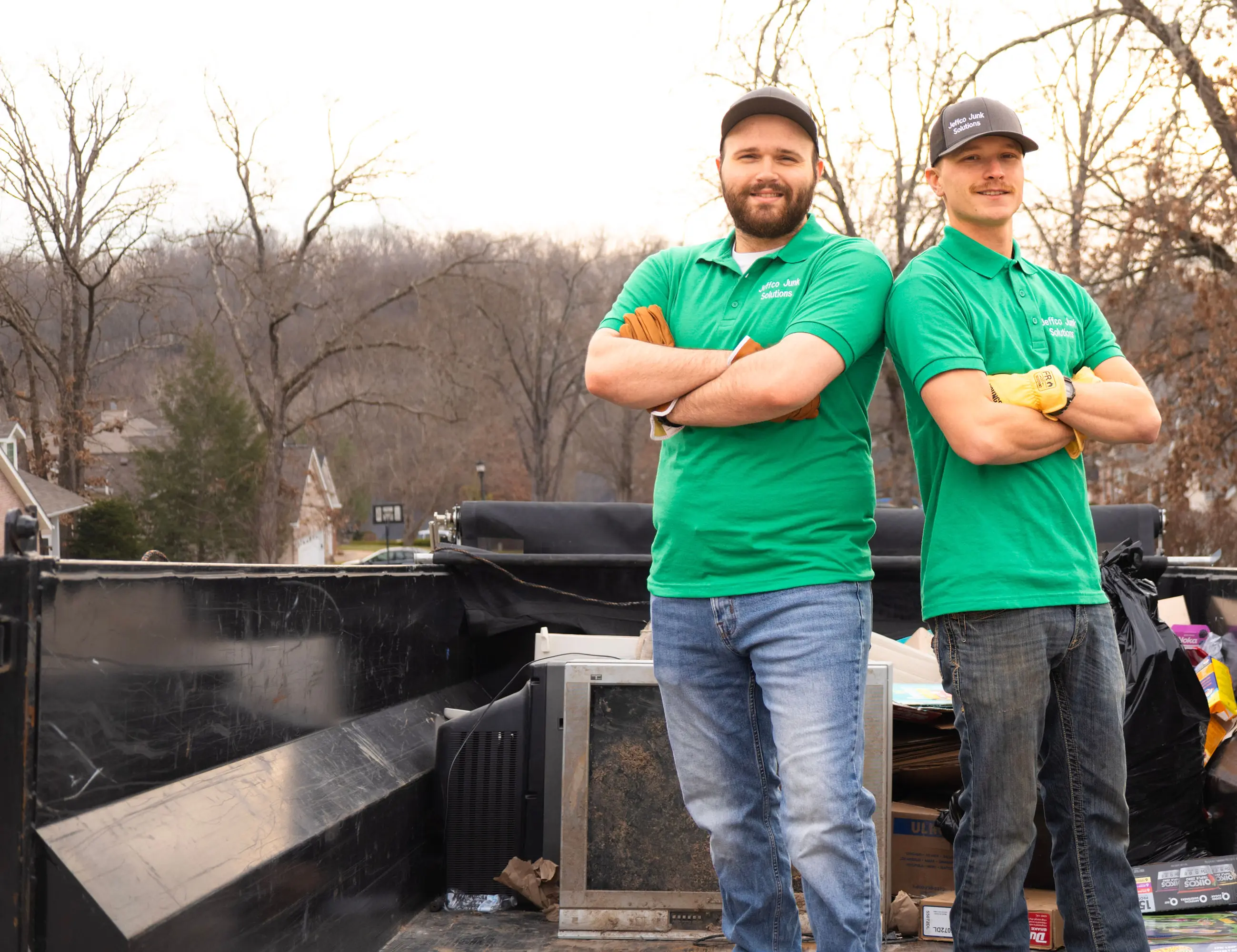 Jake and Bryce - Jeffco Junk Solutions founders