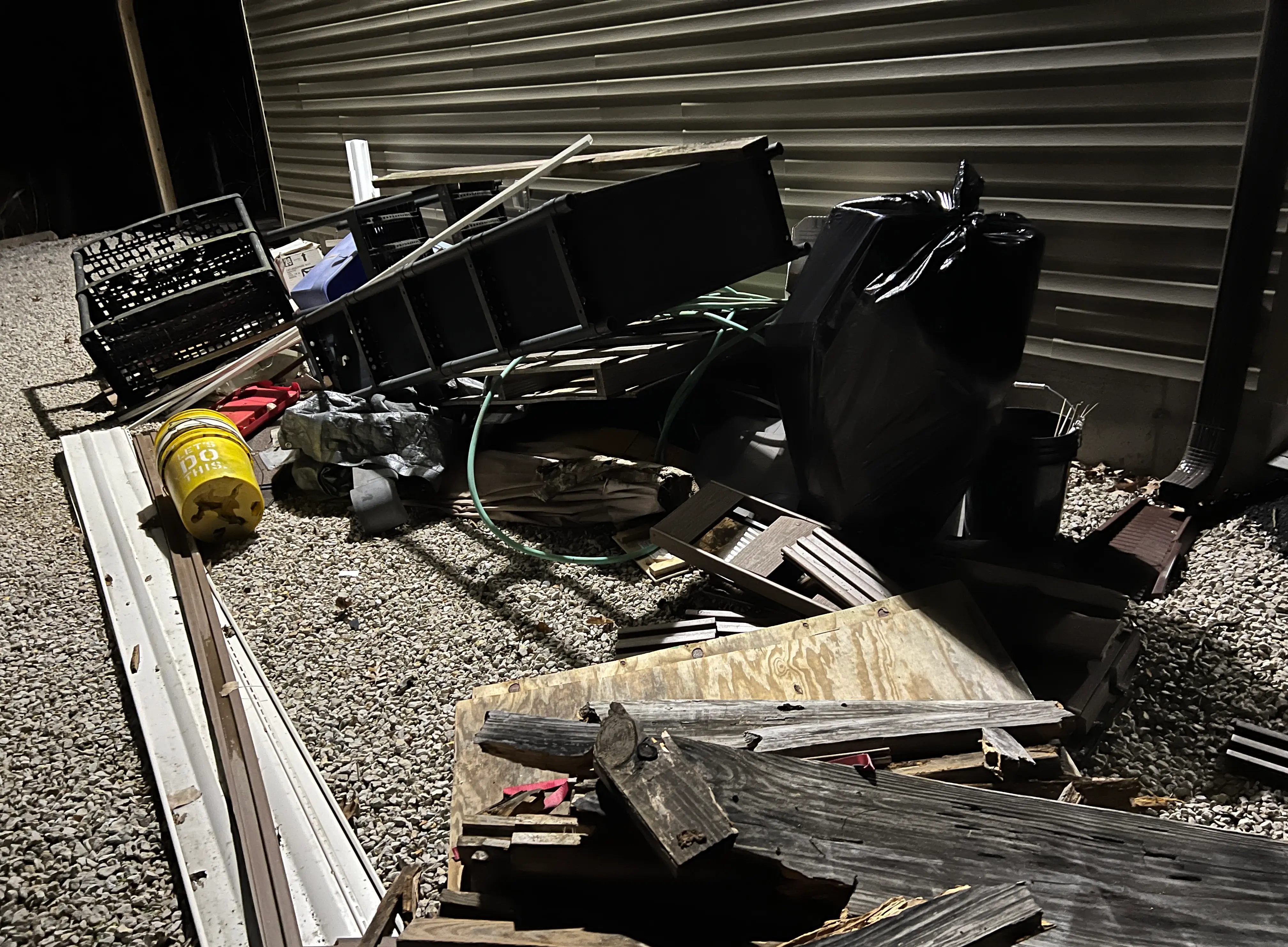 Before cleanup - Job 2